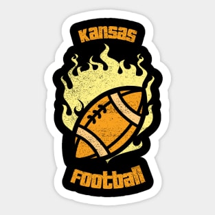 Kansas City Football fans Sticker